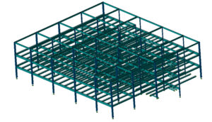 BIM Structural Modeling of Medical Center