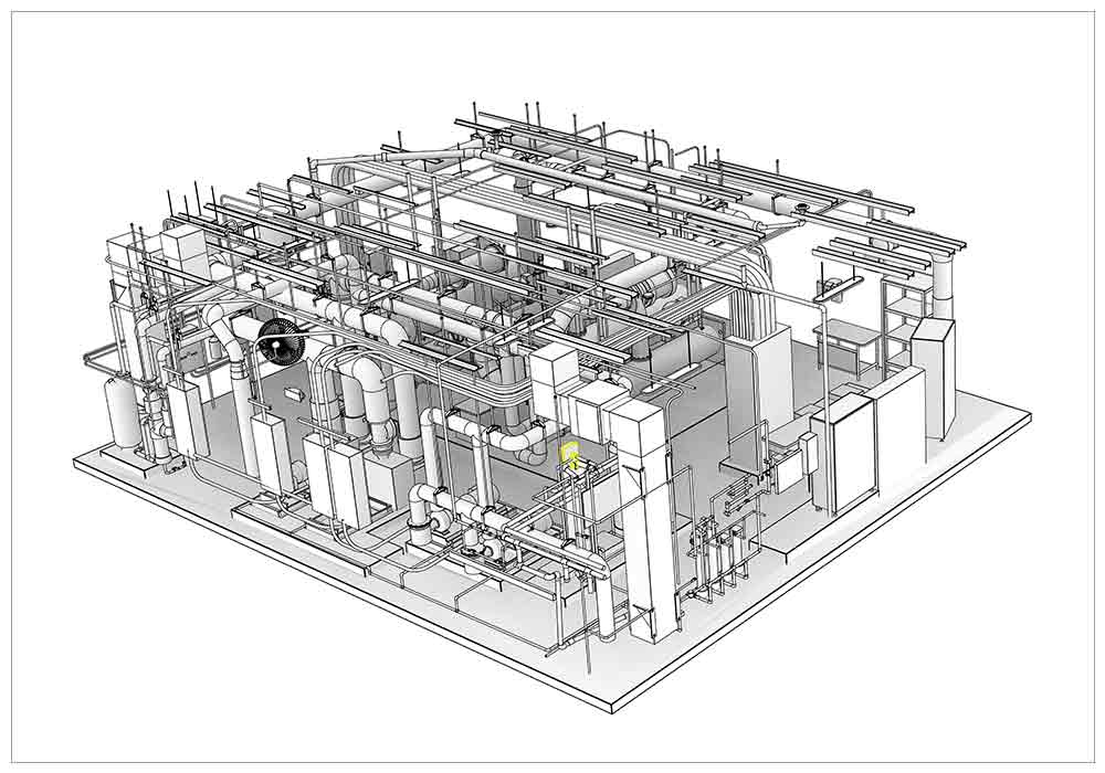 Scan to BIM Project by United-BIM