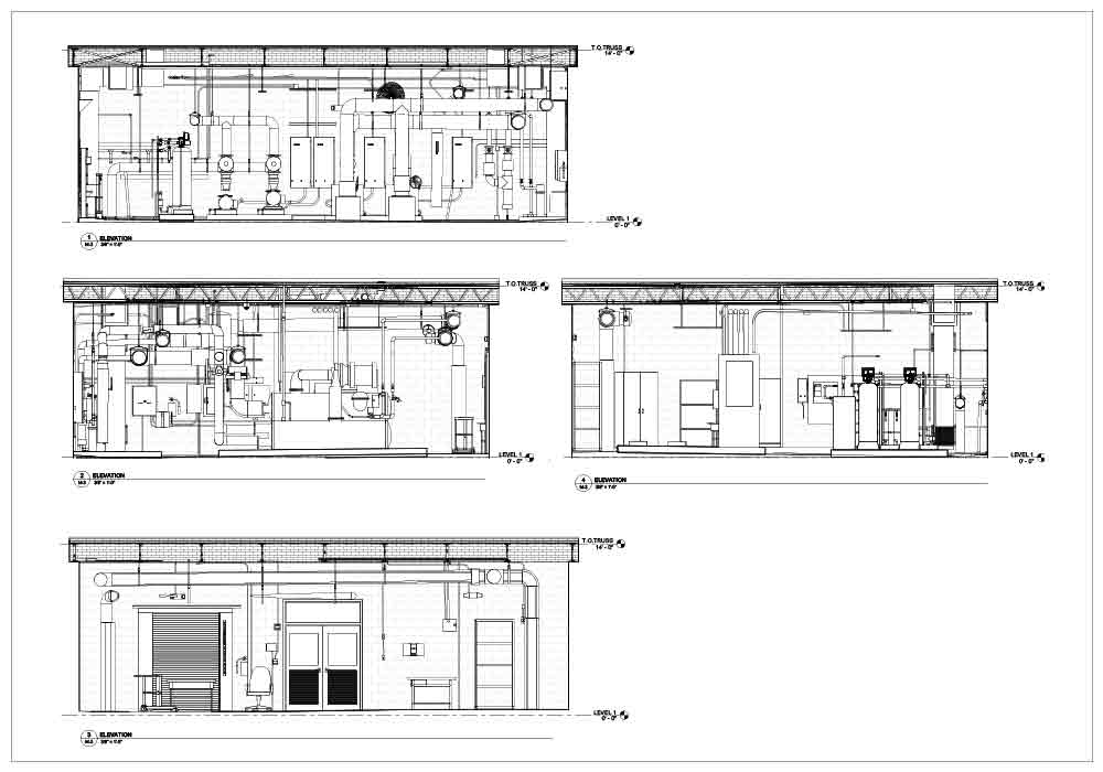 2D Architecture Design of School Building