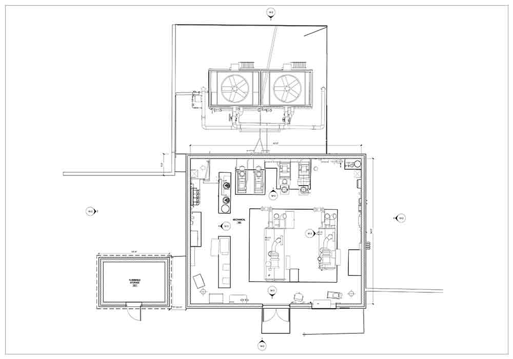 2D Drawing of Education School Building- BIM Architecture