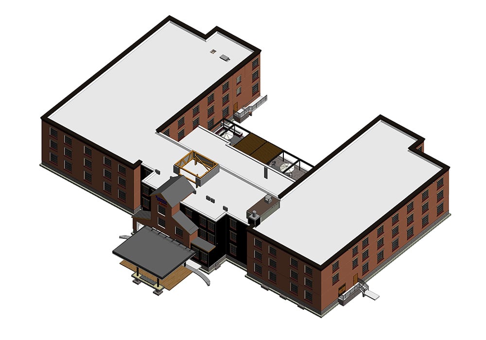 Architectura-Revit-Model-of-hotel-project--Modeling-by-United-BIM