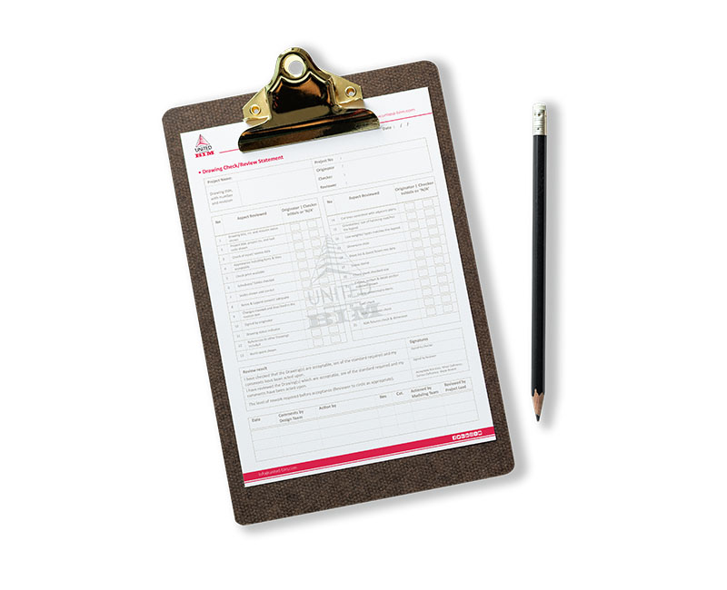 Checklist for Design Drawings in BIM- Revit- Architectural-Engineering- United-BIM