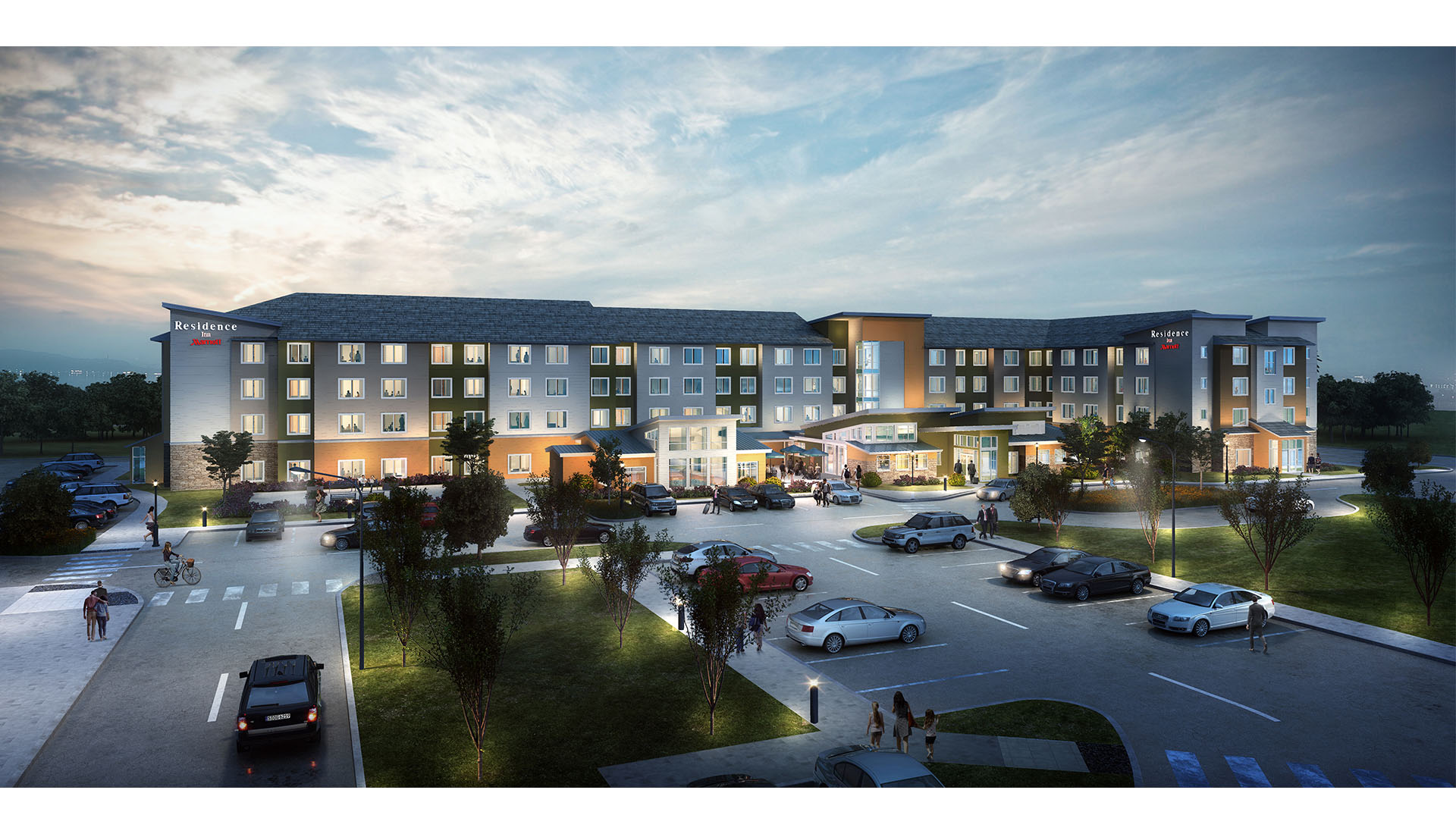 Residence Inn- 3D Rendering Residence Inn- 3D Rendering