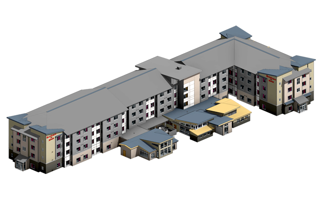 Residence-Inn-BIM-Architectural-Modeling-Services-in-Colorado-by-United-BIM