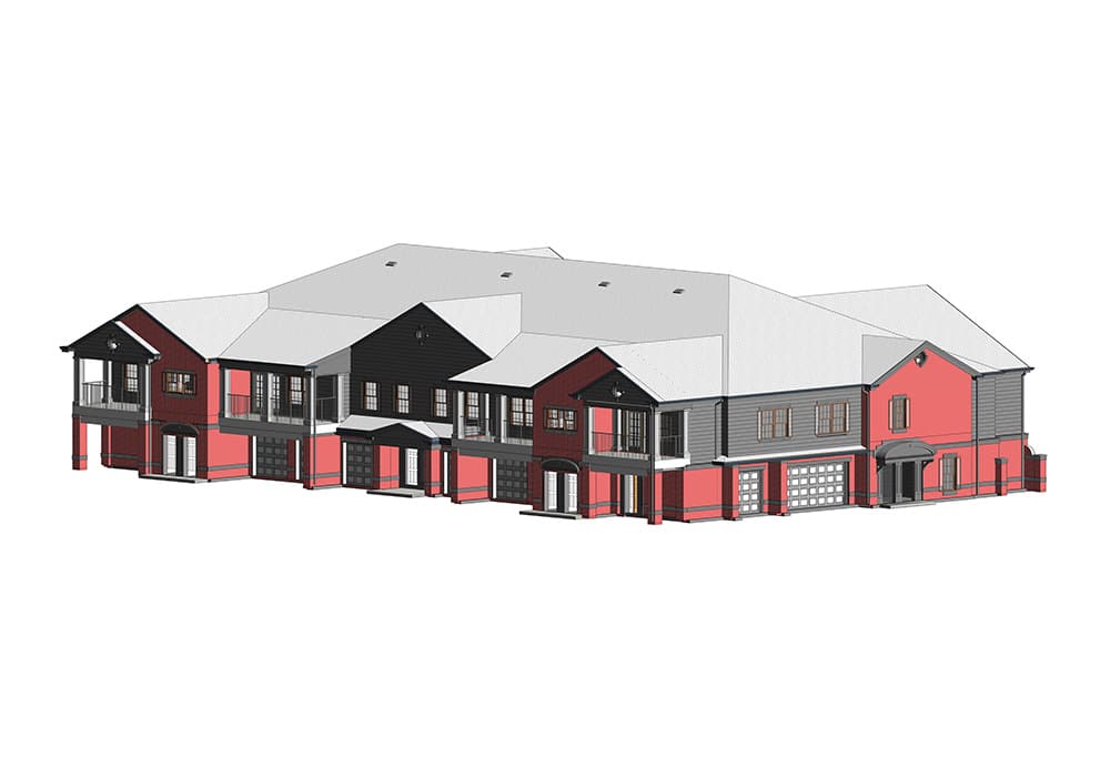 BIM-Architectural-Revit-3D-Model-Multi-Residence-Home-Project-by-United-BIM