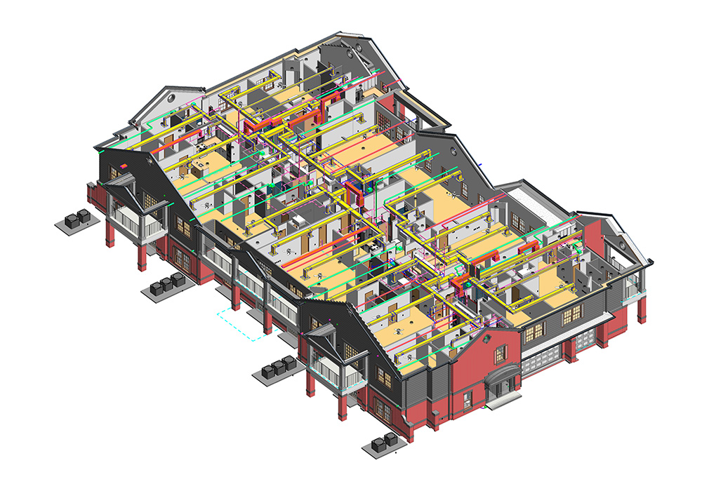 MEP-and-Architectural-Revit-3D-Model--Residence-Home-Project-by-United-BIM