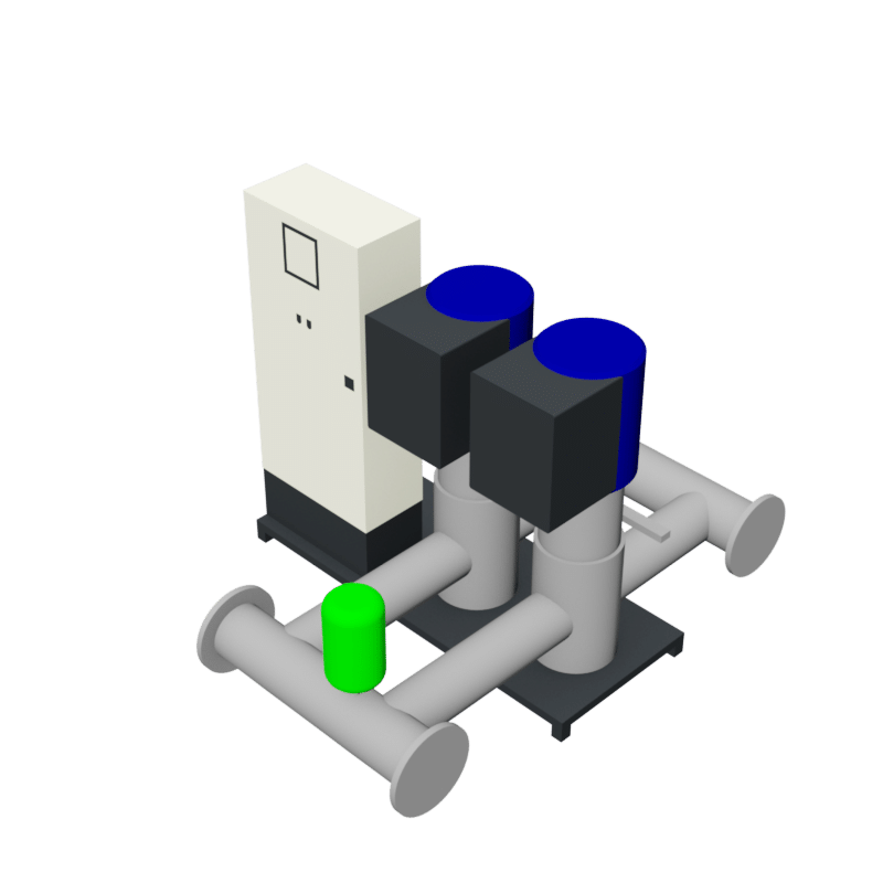 BIM object - Pressure Boosting System