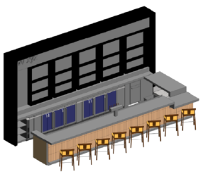 Bar Lounge at Hotel_ Custom Revit Family Library_Operational Benefits
