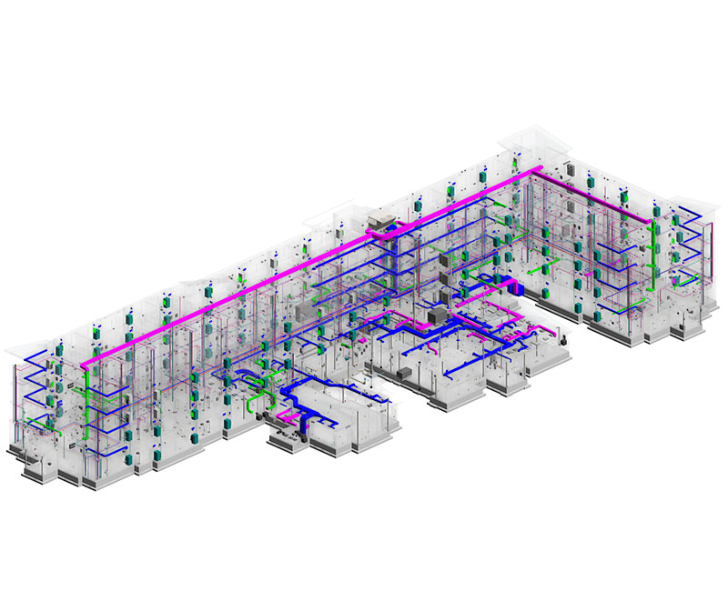 MEP Coordination and Clash Detection by United-BIM