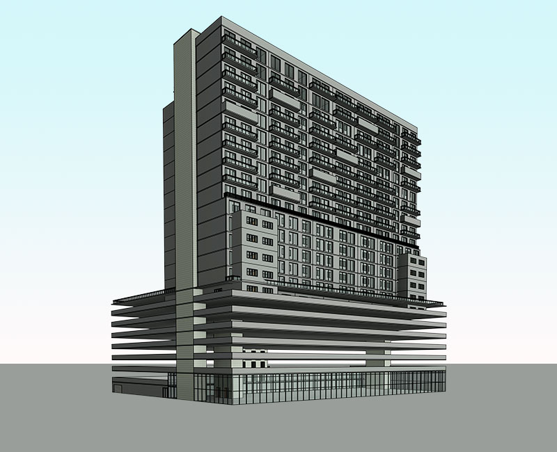 Architectural BIM Model by United-BIM Architectural BIM Model by United-BIM