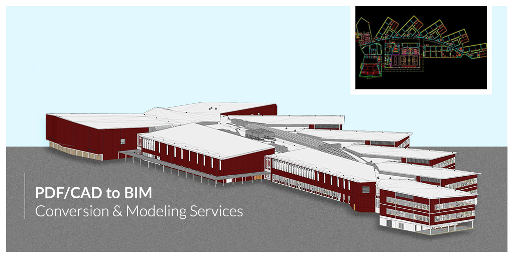PDF or CAD to BIM Conversion & Modeling Services Brochure by United-BIM