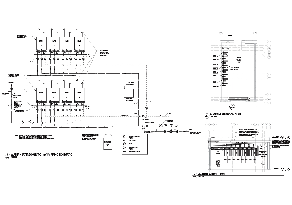 Plumbing Components Drawings by United-BIM