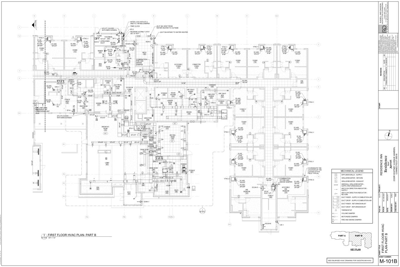 Mechanical HVAC Floor Plan