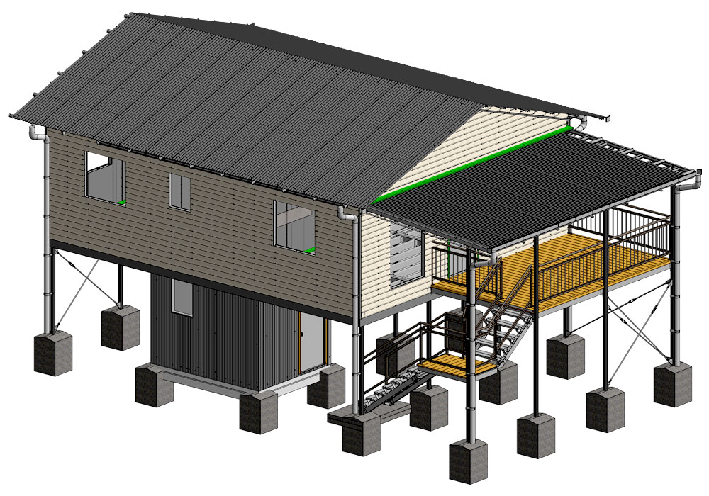 Architectural BIM Modeling for Multi-Residential Housing by United-BIM