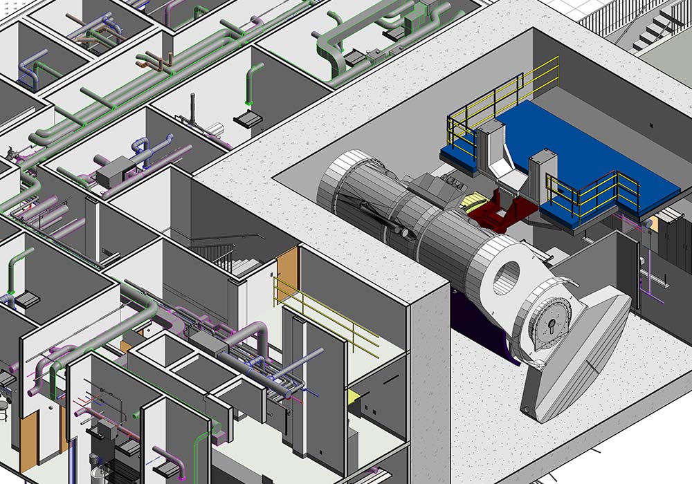 Section-View-of BIM Modeling Services for Healthcare Facility-by-United-BIM-1000x700