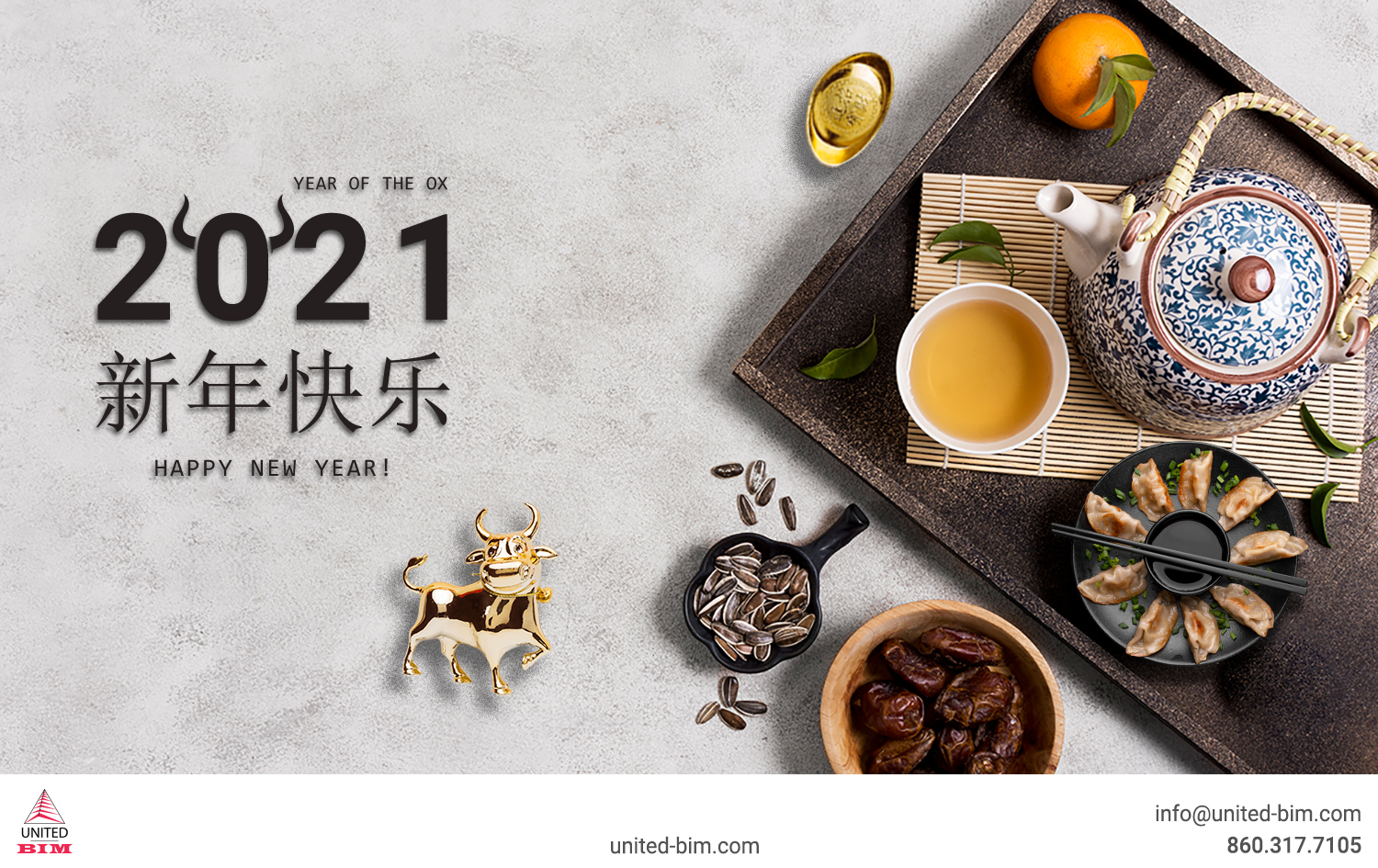 Happy Chinese New Year 2021_Graphic by United-BIM