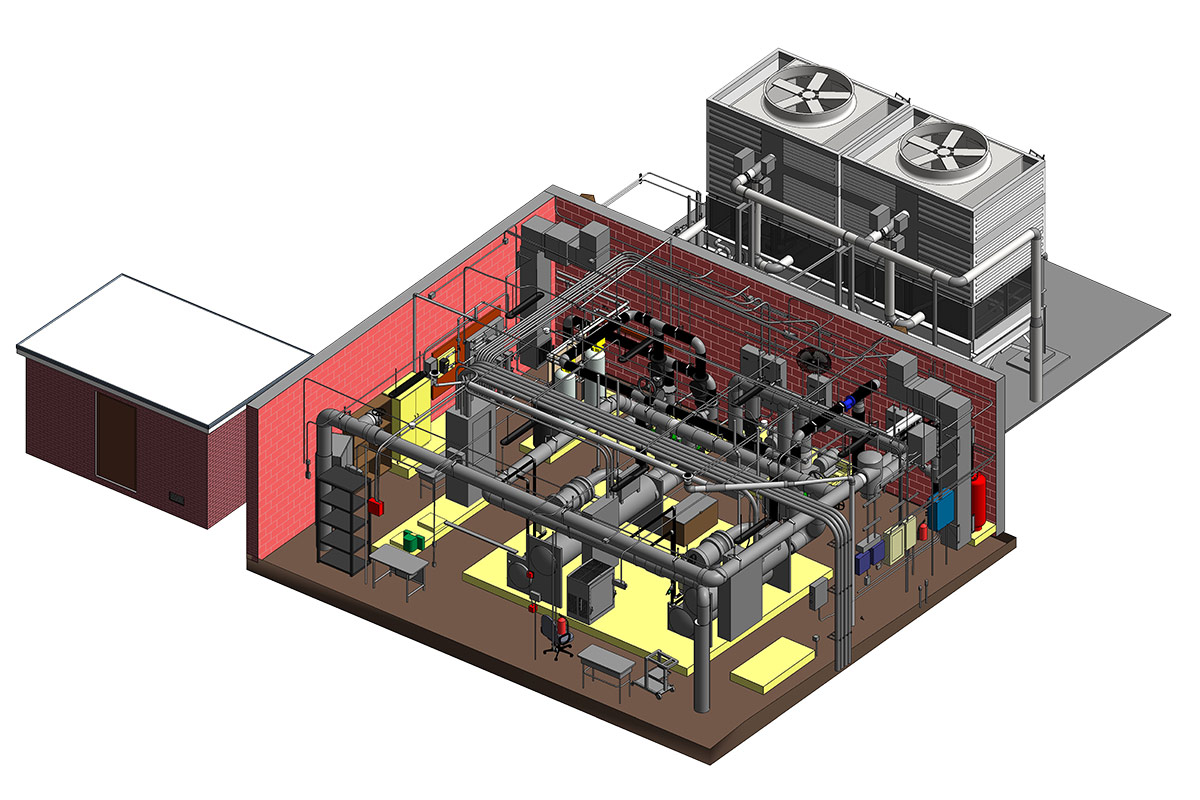 Point Cloud Scan to BIM Project by United-BIM