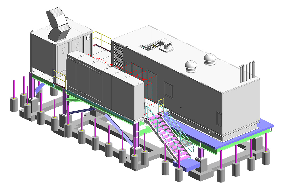 3D View of the Project by United-BIM