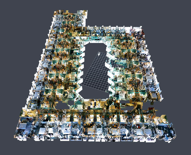 Point Cloud Scan of a Hotel Project Point Cloud Scan of a Hotel Project
