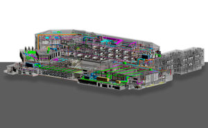 MEPFP BIM of a Middle School Project by United-BIM