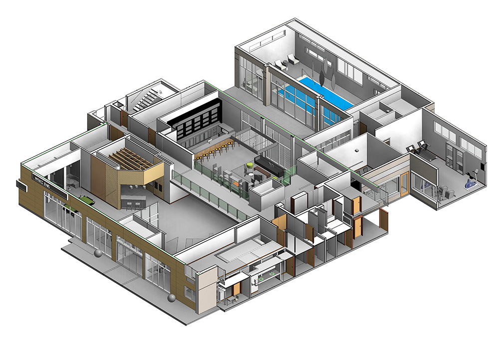 Section-View-of-Hotel-by-United-BIM