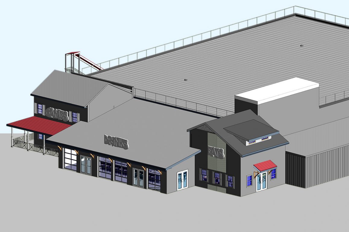 Architectural and MEP BIM Services for Commercial Project by United-BIM