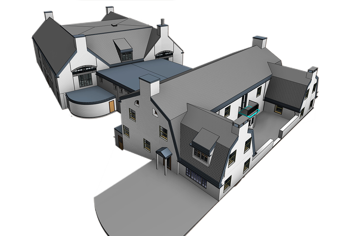 Architectural BIM Modeling and Coordination services by United-BIM Inc