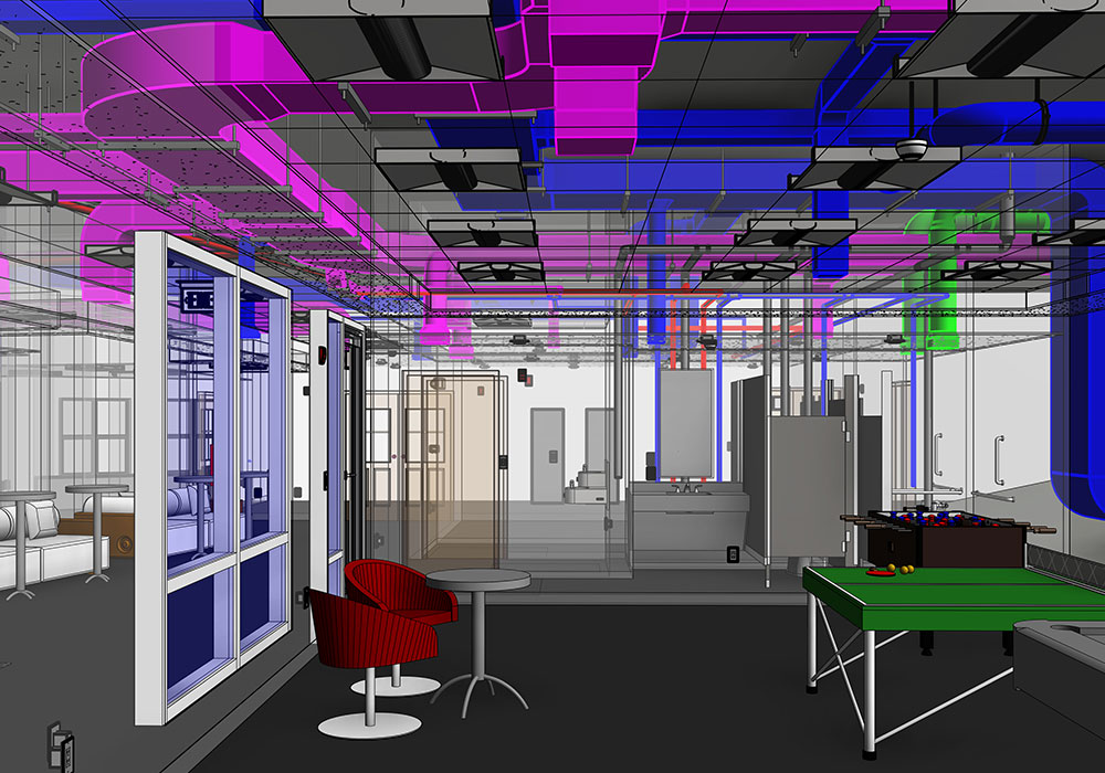 BIM LOD 400 MEP Modeling and Coordination Services in-Washington-by-United-BIM