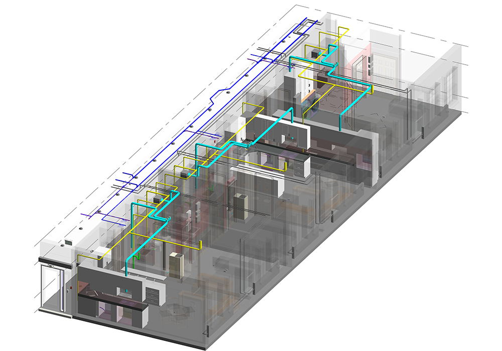 Mep Modeling And Coordination Services By United Bim United Bim