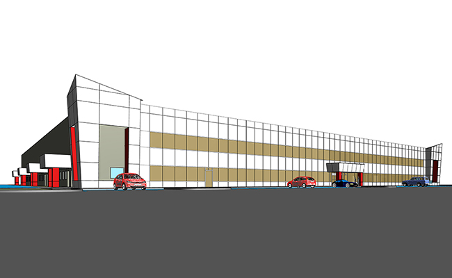 Architectural Modeling Services for Industrial Project in Connecticut (2)
