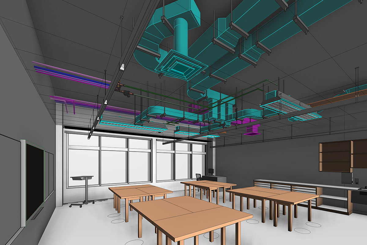 BIM-LOD-400-MEP-Modeling-and-Coordination-services-in Texas-by-United-BIM