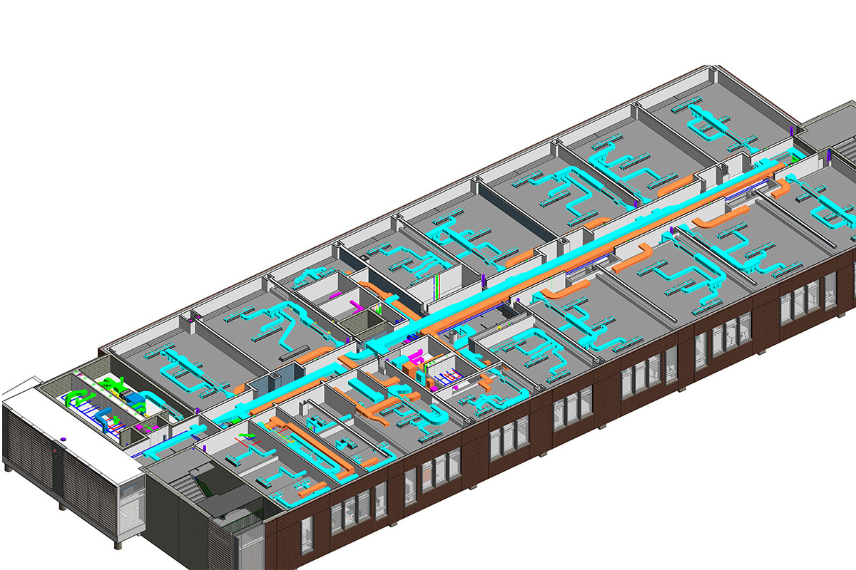 BIM-MEP-Modeling-and-Coordination-service-in Texas-by-United-BIM