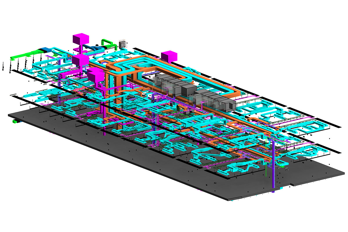 BIM-MEP-Modeling-and-Coordination-services-in Texas-by-United-BIM Inc.