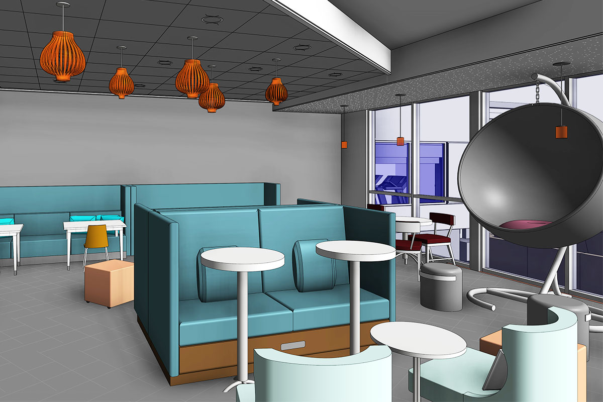Interior BIM Modeling Services in Virginia by United-BIM