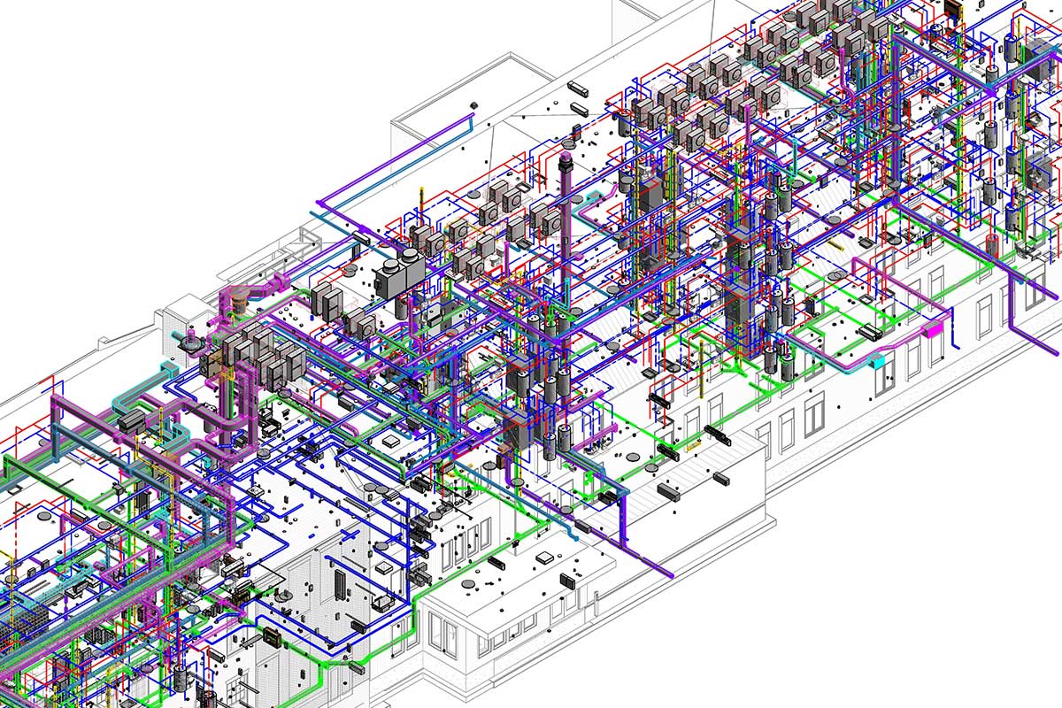 MEP BIM Modeling and Coordination Services in Ontario by United-BIM