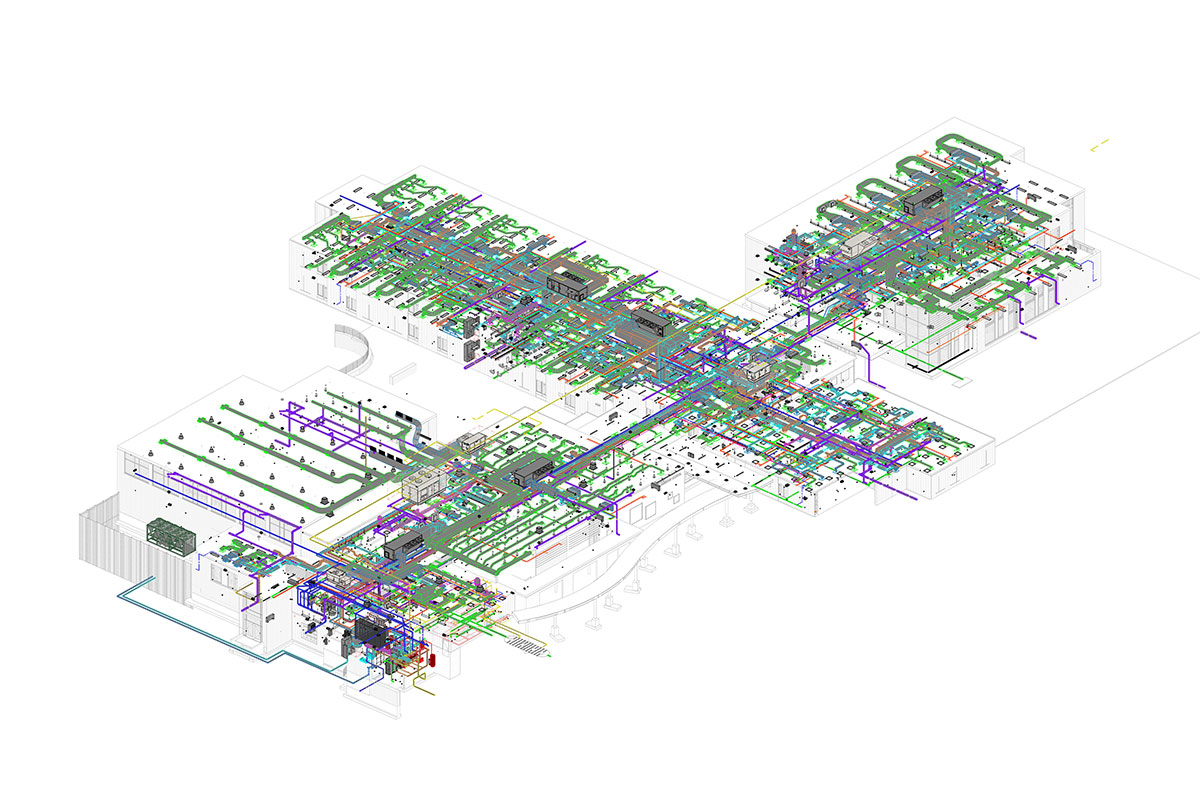 MEP Modeling and Coordination Services in Alberta by United-BIM