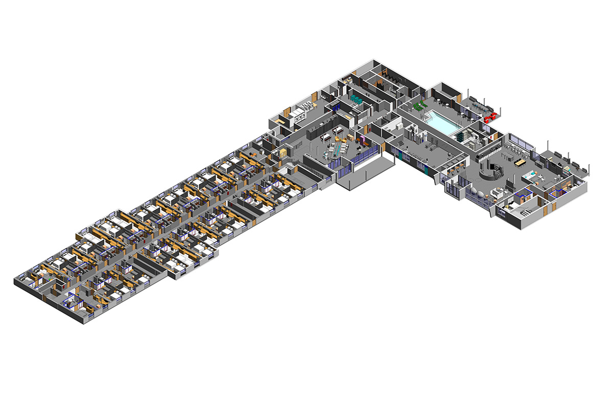 Section View BIM Modeling Services in Virginia by United-BIM
