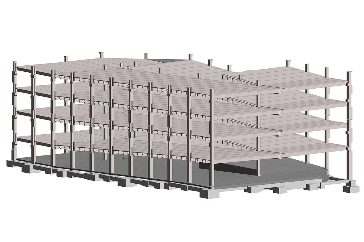 Structural BIM Modeling Services in Alberta by United-BIM