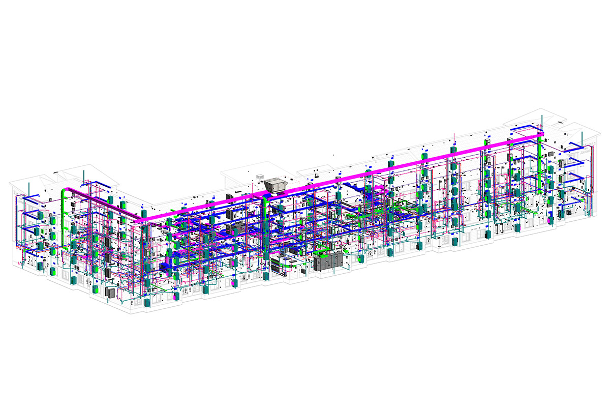 MEP-BIM Modeling and Coordination Services in Manitoba by United-BIM