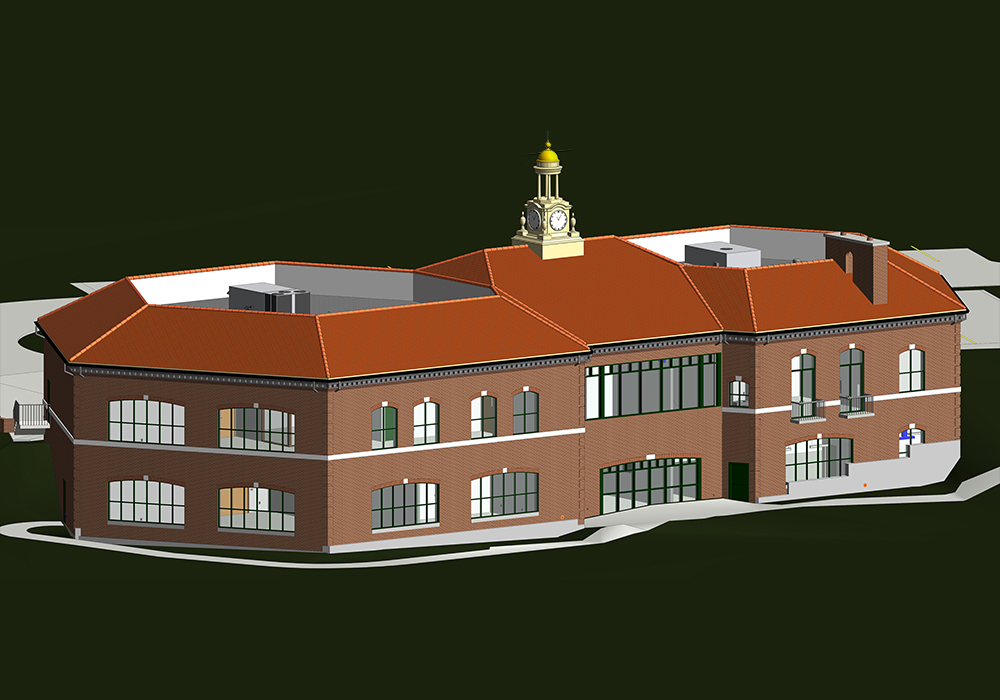 Architectural BIM modeling services for Pharmaceutical project in Connecticut by United-BIM Inc.