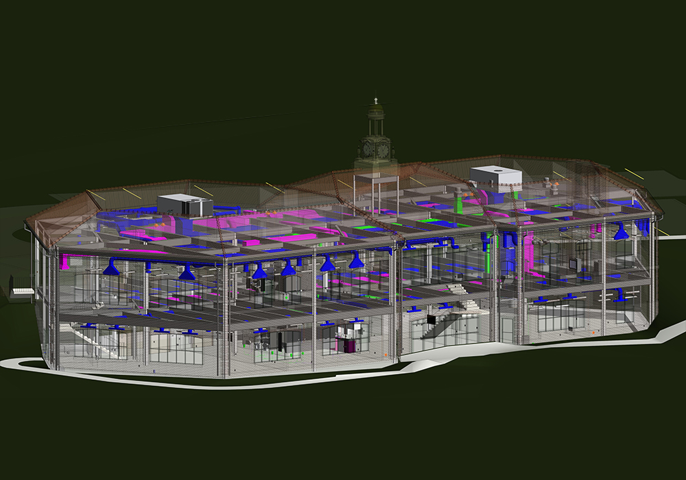 MEP modeling services for Pharmaceutical project in Connecticut by United-BIM