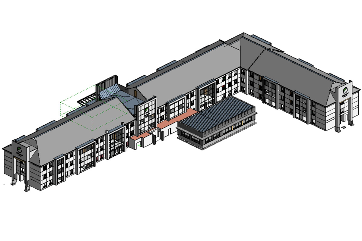 Architectural BIM Services for a hotel project in Rhode Island
