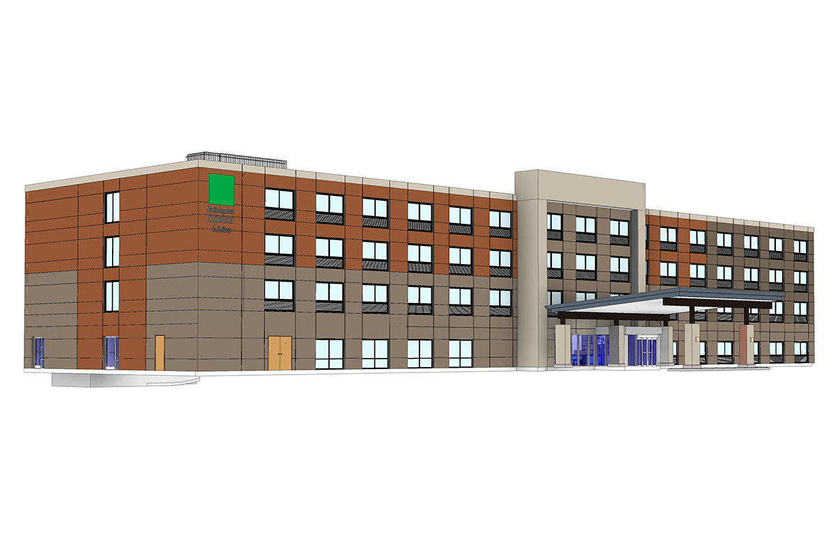 Architectural BIM modeling Services for a Hotel Project in Maryland