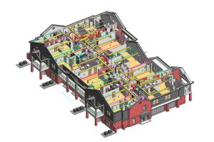 BIM Modeling and coordination Services__multi residential project in West Virginia