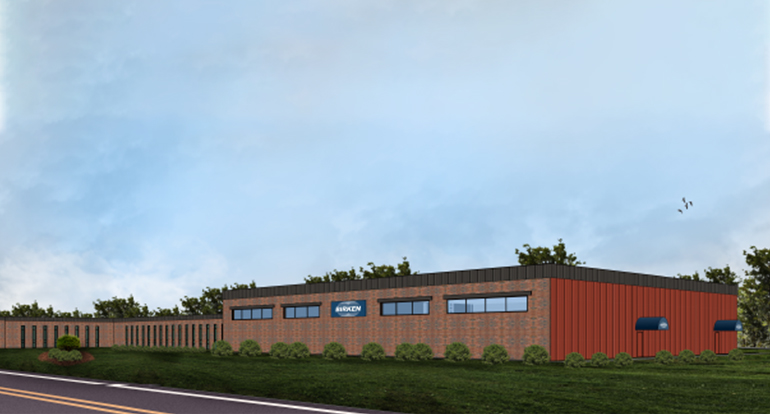 BIM 3D Rendering of the manufacturing project, Bloomfield, CT- United-BIM