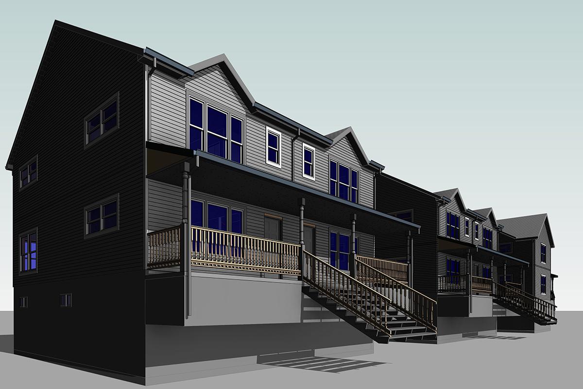 Architectural BIM Modeling for demolition residential project in New Haven, CT