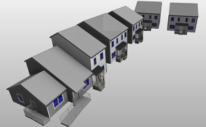 Architectural Modeling services for residential project in New Haven, CT