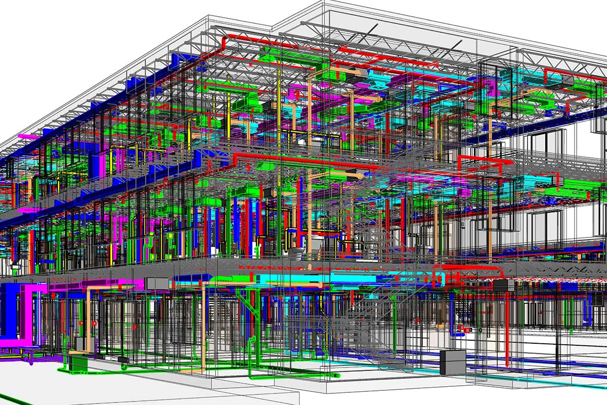 BIM Modeling and Coordination services for a Boston Medical Center by United-BIM Inc
