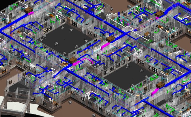 MEP-FP-BIM-Services-for-Multi-family-residential-project-in-Connecticut-by-United-BIM.