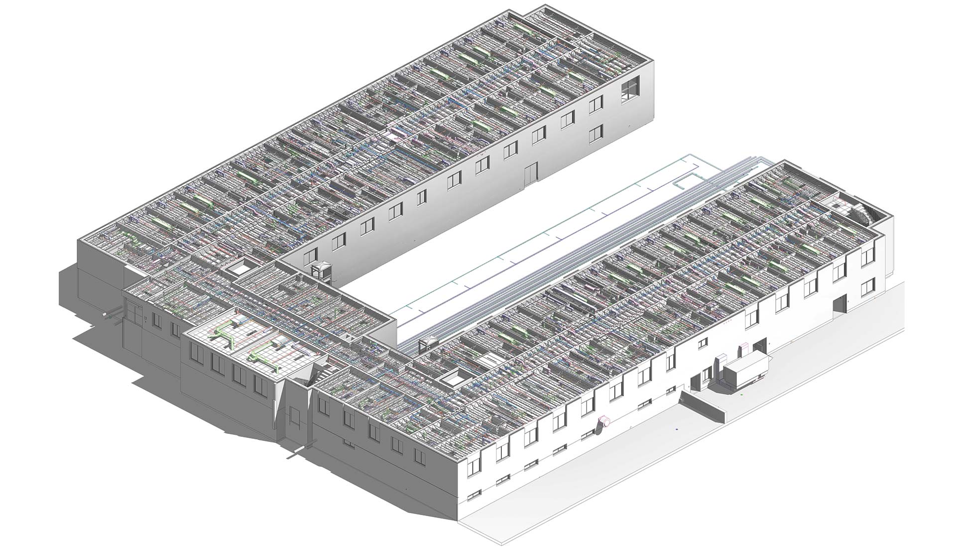 BIM services for a Boston Medical Center by United-BIM Inc